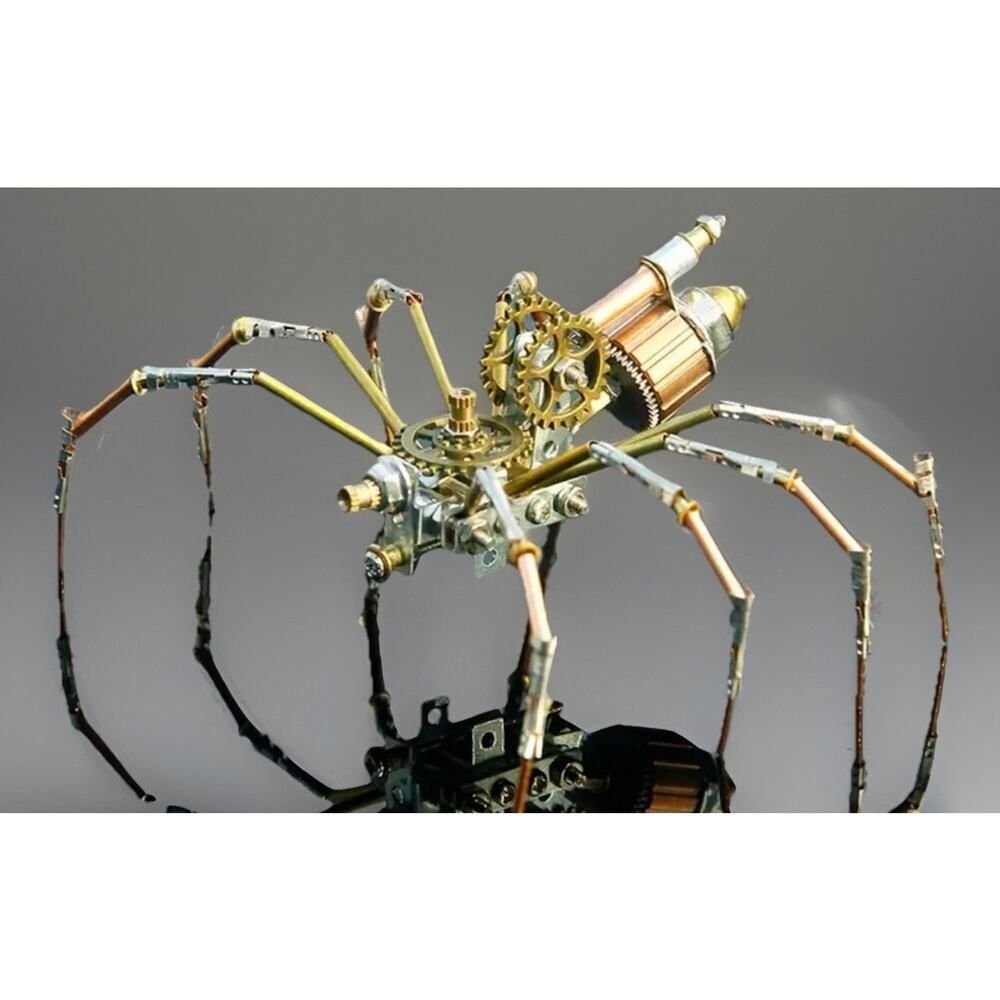3D DIY Steampunk Insect Spider Puzzle Steampunk Model